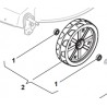 ROUE AVANT DIA.200 GGP