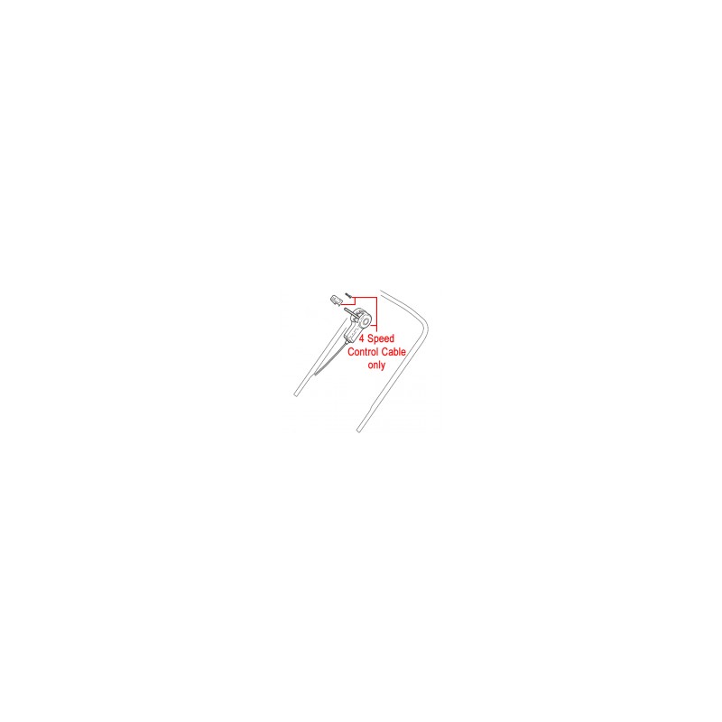COMMANDE + CABLE 4 VITESSES