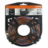 Fil nylon carré concave STIHL CF3 PRO 2.7mm - 27M