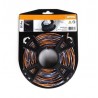 Fil nylon carré concave STIHL CF3 PRO 3.0mm - 22M