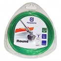 Fil nylon HUSQVARNA rond standard 2.0mm / 15M