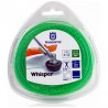 Fil nylon HUSQVARNA rond WHISPER 2.0mm / 15M