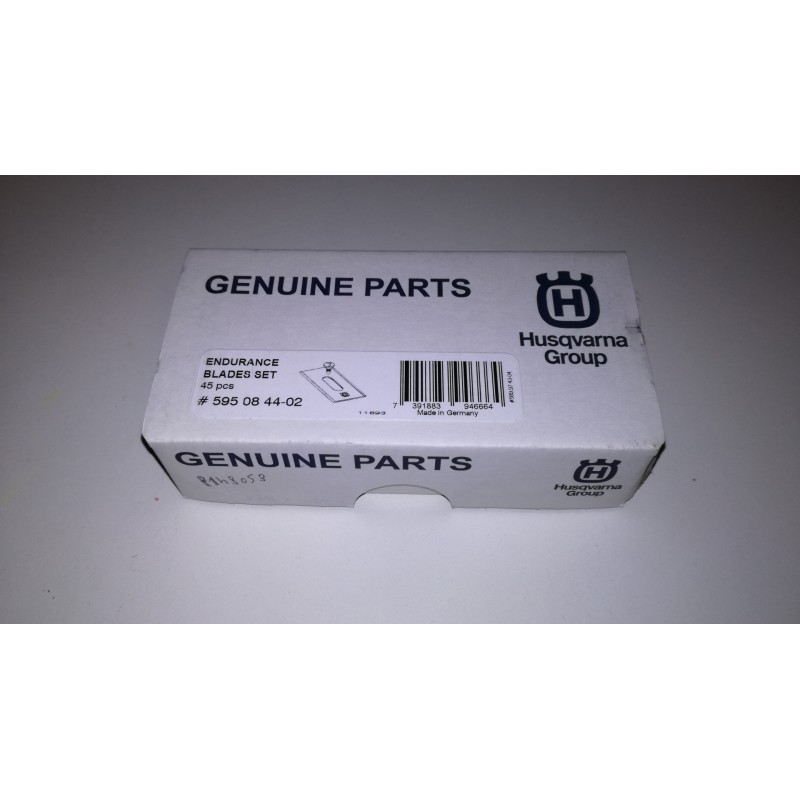 KIT DE LAMES AUTOMOWER ENDURANCES X45 HUSQVARNA Tout le Jardin
