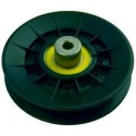 Poulie plast. gorge trapezoïdale D.101mm origine John Deere X300 X300R X320 X350