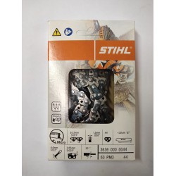 Chaine tronçonneuse Stihl MS180 MS194T MS201T 3/8"PM3, 1.3mm, 44 maillons