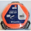 Fil débroussailleuse Core Cut 2.4mm x 90M Husqvarna