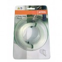 Fil nylon rond Stihl transparent Dia. 1.4mm - Long. 16 mètres 00009302284