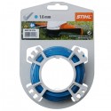 Fil nylon rond Stihl bleu Dia. 1,6mm - Long. 19 mètres