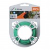 Fil nylon rond Stihl vert Dia. 2mm - Long. 14 mètres 00009302335