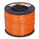 Fil nylon rond Stihl orange Dia. 2.4mm - Long. 420 mètres 00009302247