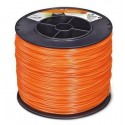 Fil nylon rond Stihl orange Dia. 2.4mm - Long. 420 mètres 00009302247