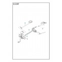 UNITE DE CONTROLE HUSQVARNA 136LiHD45