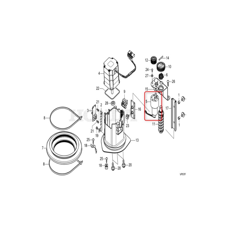 ENS MOTEUR TRAVAIL HONDA MIIMO HRM 3000 - K1