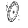 ROUE COMPLETE AR HONDA MIIMO HRM 300