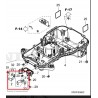 PRISE CHARGE DROITE HONDA MIIMO HRM 3000 - K1