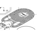PLAQUE STATION CHARGE HONDA MIIMO HRM 310 / K1-  HRM 520  / K1