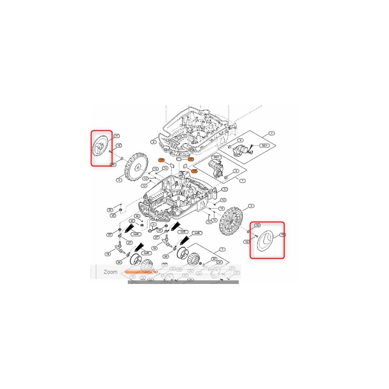 Chapeau de roue Stihl RMI 422 - RMI 522