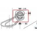 POULIE  ' TRIPLE '  TRANSMISSION HUSQVARNA