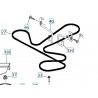 COURROIE AVANCEMENT AUTOPORTEE HUSAVRNA