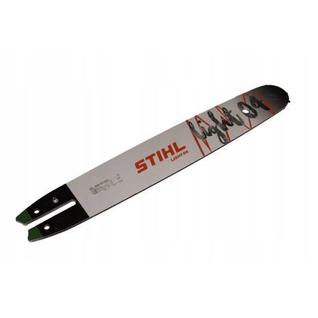Guide chaine tronconneuse 35cm origine Stihl 3/8"P 1.3mm Rollomatic E