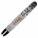 Guide chaine tronconneuse 40cm origine Stihl 3/8"P 1.3mm light 04