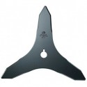 Couteau taillis 3 DENTS  diamètre 250 mm trou central 25 mm